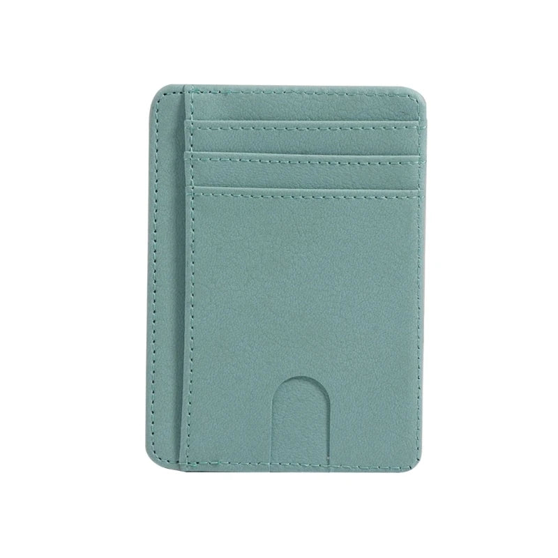 Elite RFID Leather Card Holder – Slim Unisex Wallet 2025
