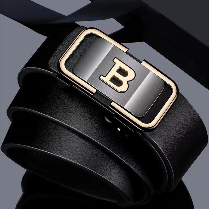 Men’s Automatic Buckle Belt – Premium Style